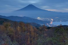 平日の富士山428