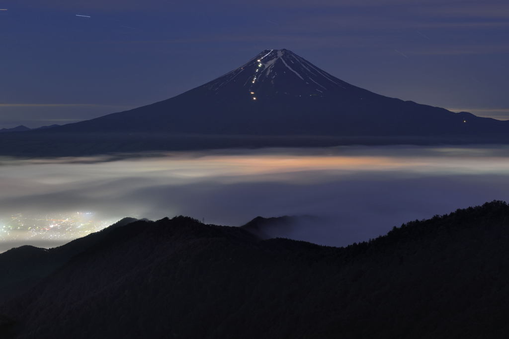 週末の富士山（新作９）