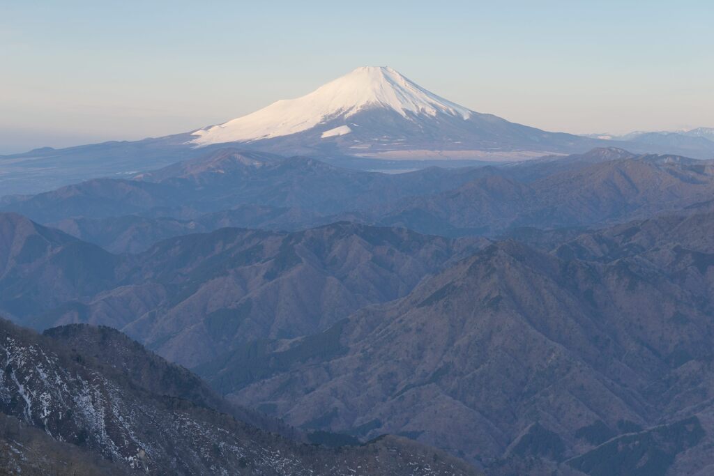 週末の富士山（新作1264）