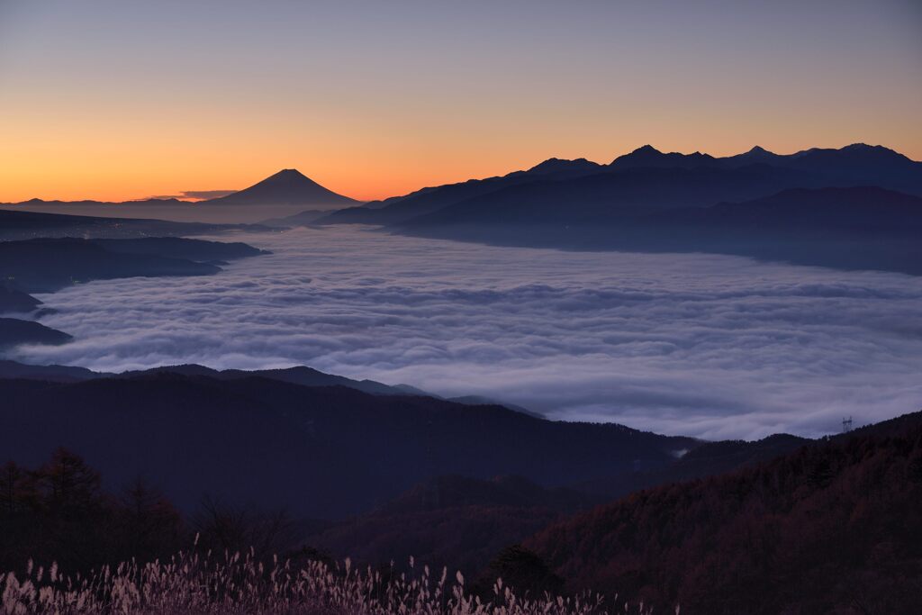 平日の富士山812