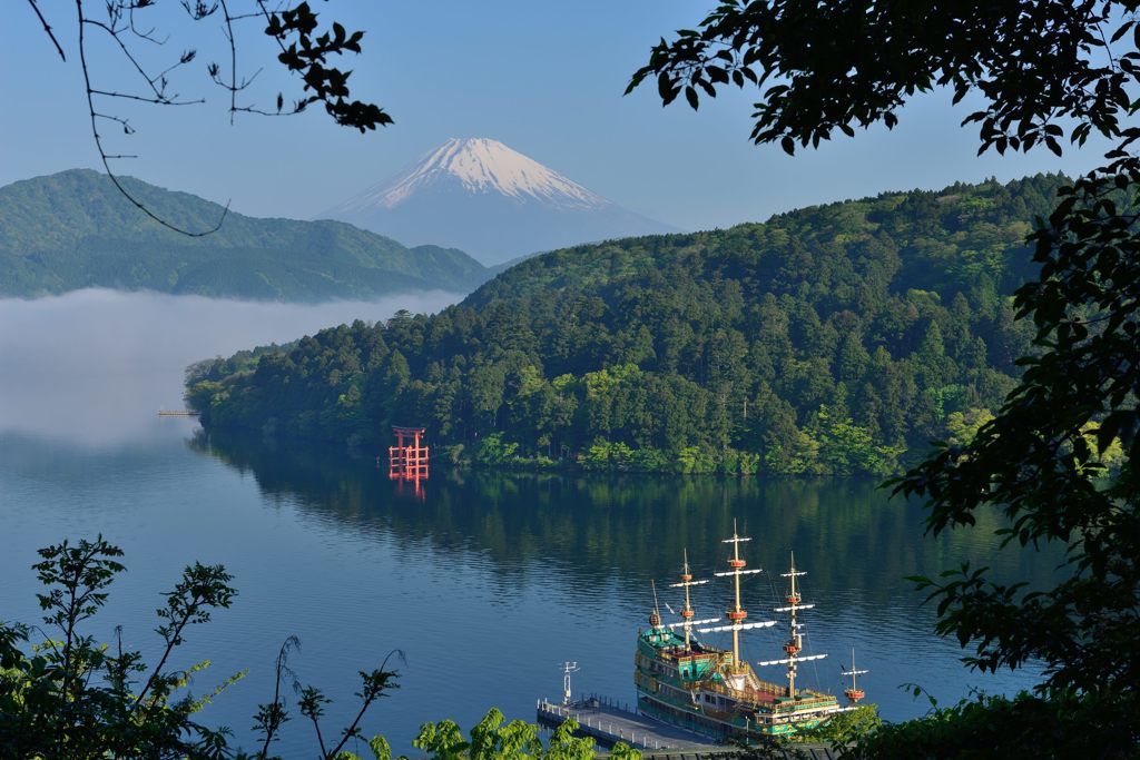 平日の富士山307