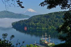 平日の富士山307