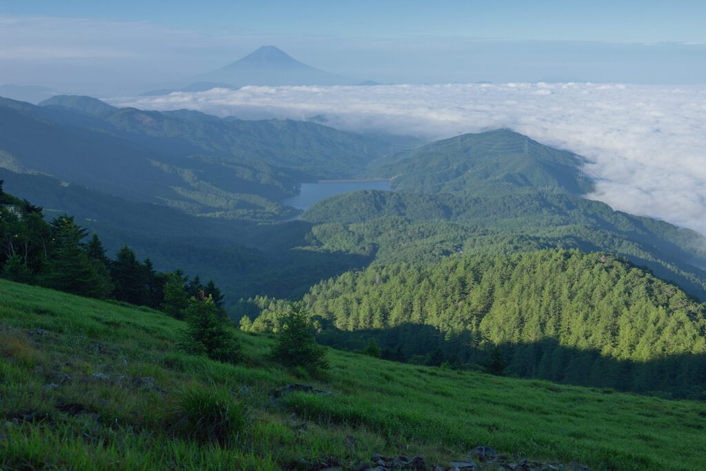 平日の富士山744