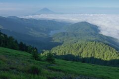 平日の富士山744