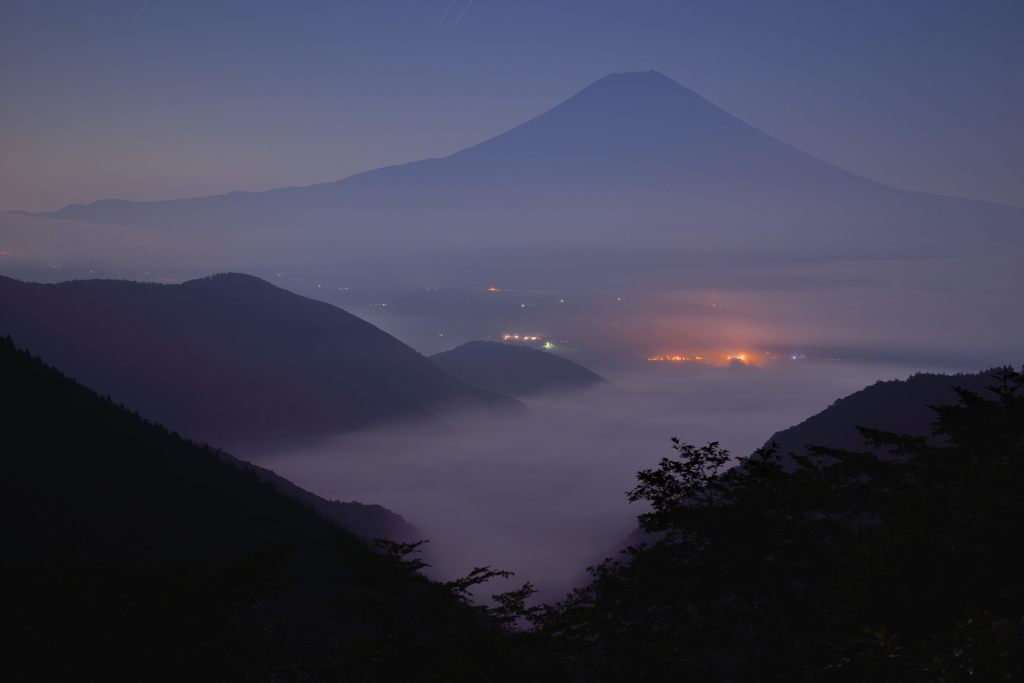 週末の富士山（新作243）