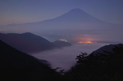 週末の富士山（新作243）