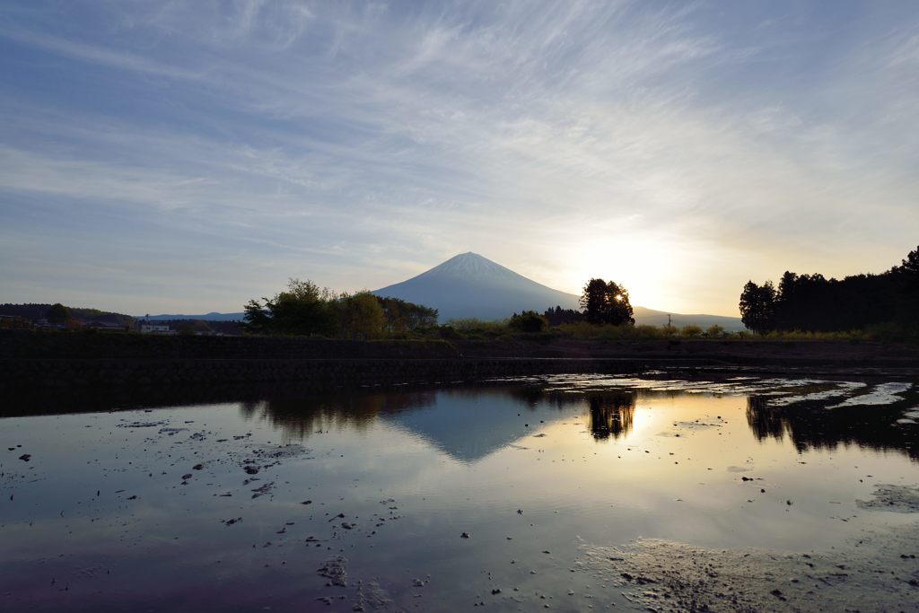 週末の富士山（新作635）