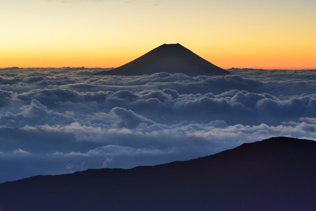 週末の富士山（新作278）