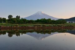 週末の富士山（新作670）