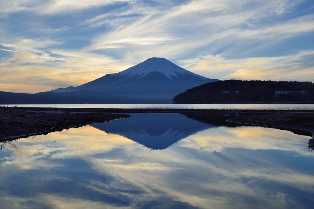 週末の富士山（新作533）