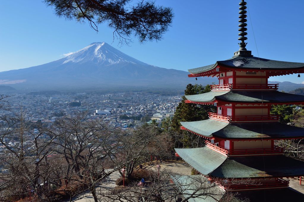 平日の富士山531