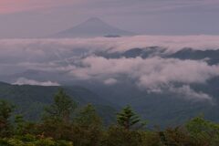 平日の富士山740