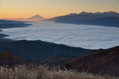 平日の富士山817