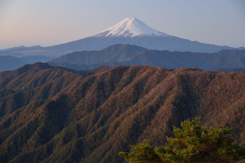 週末の富士山（新作1045）