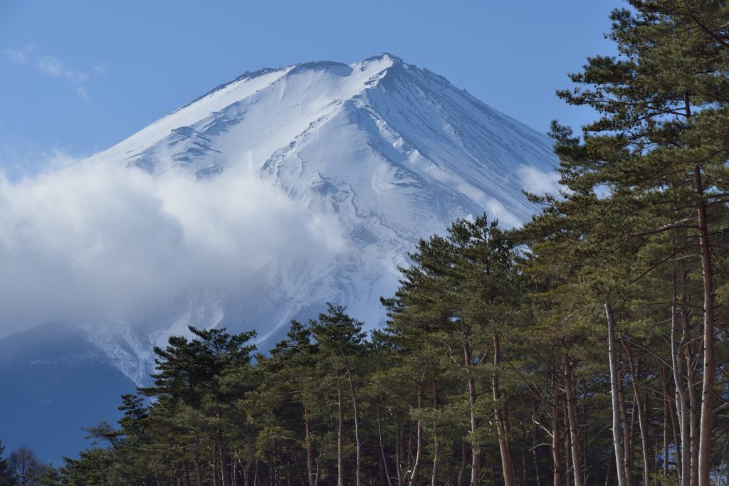 平日の富士山643