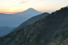 週末の富士山（新作1180）