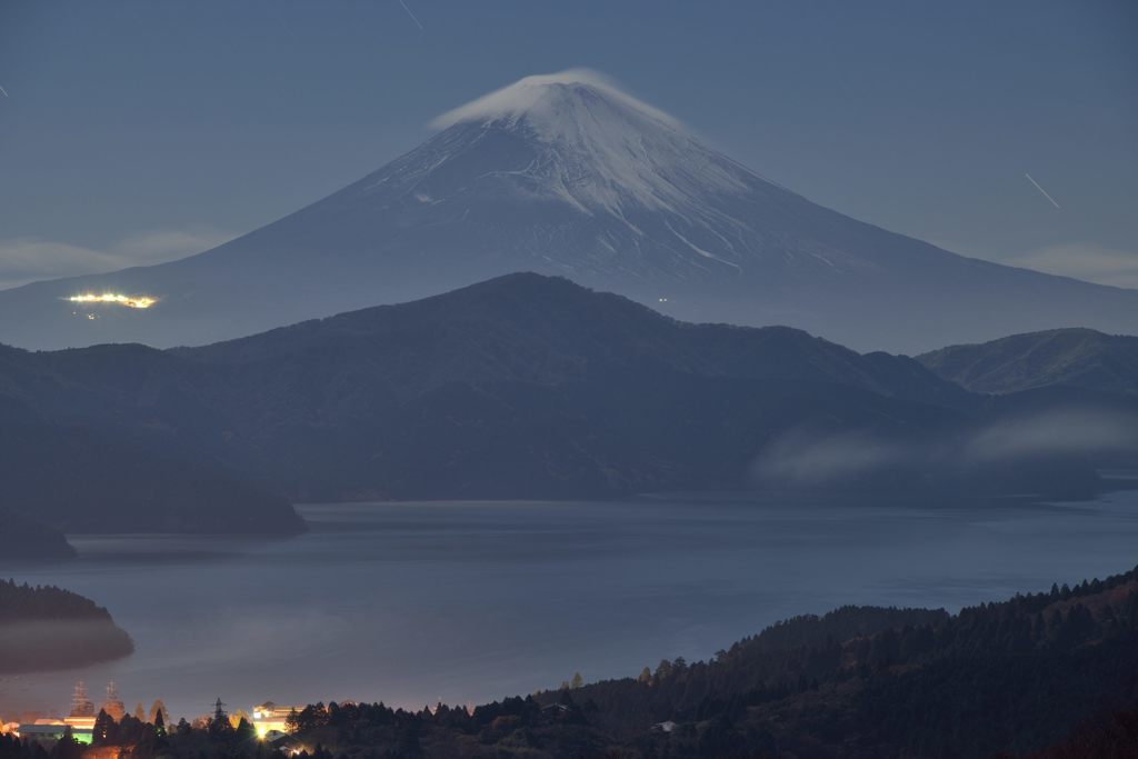 週末の富士山（新作1067）