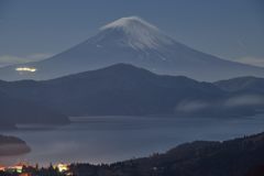 週末の富士山（新作1067）