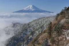 平日の富士山684