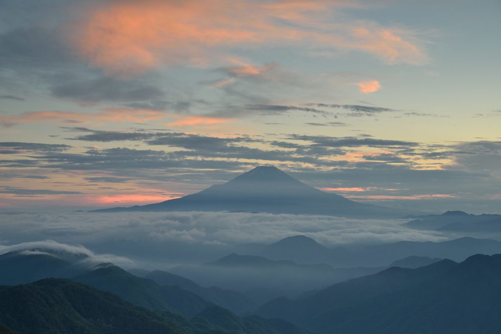 平日の富士山347