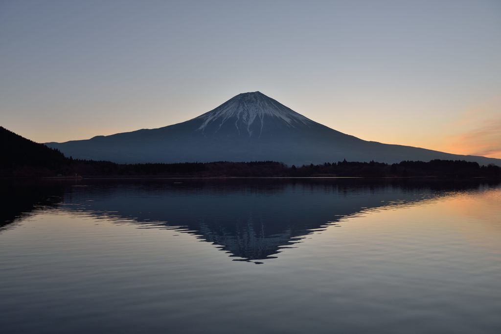 週末の富士山（新作767）