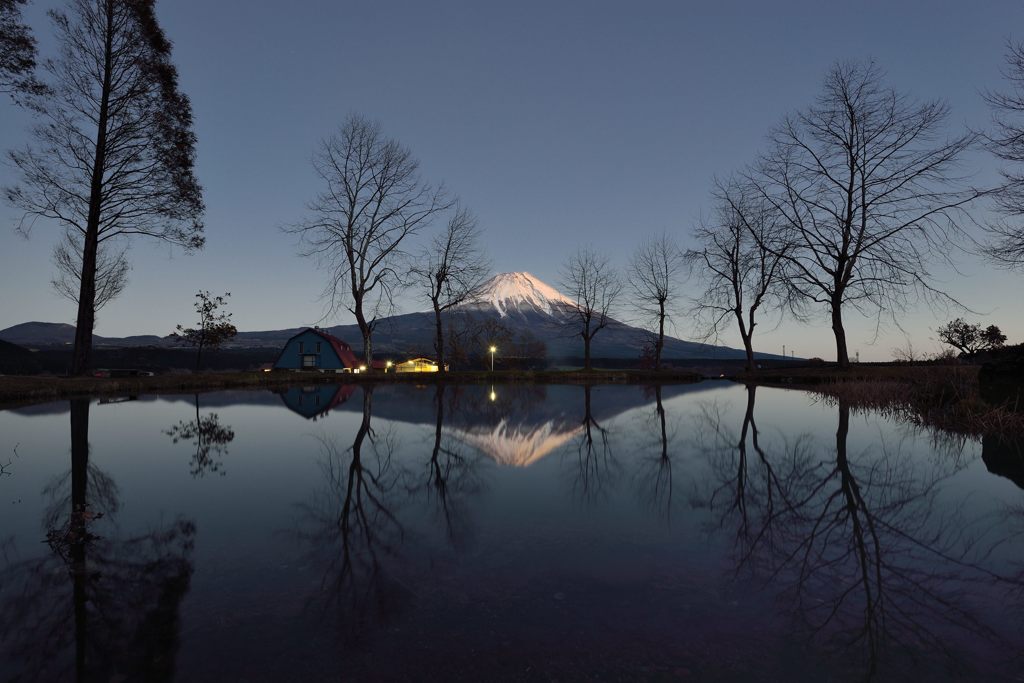 平日の富士山476