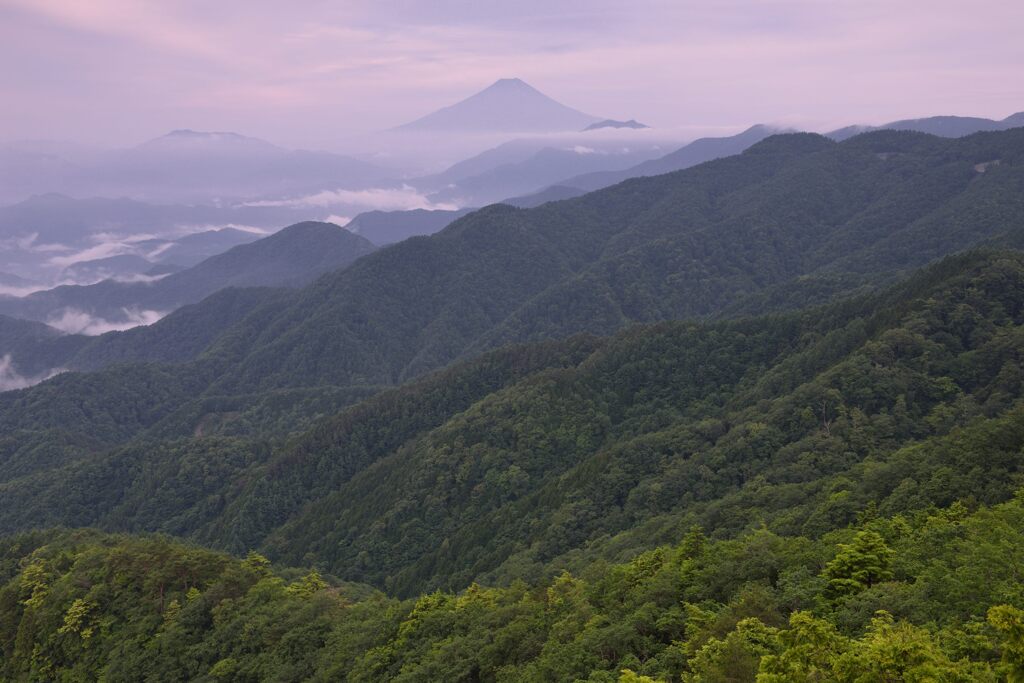平日の富士山741