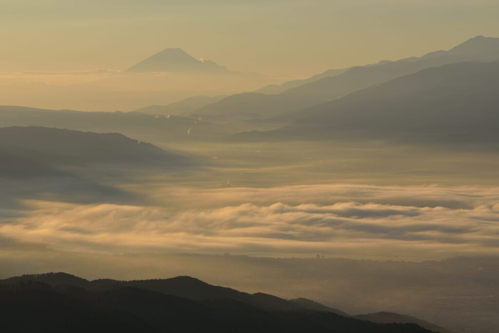 平日の富士山950