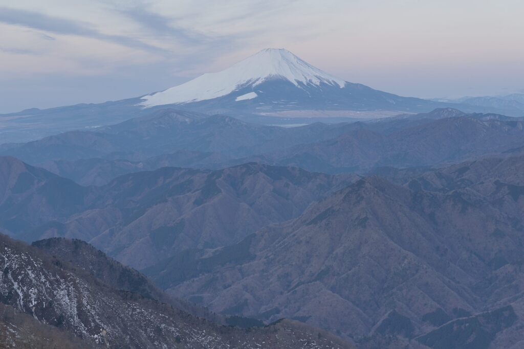 週末の富士山（新作1263）