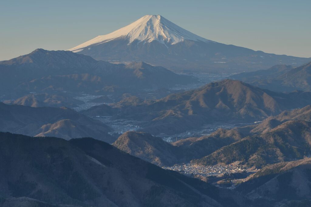 平日の富士山1028