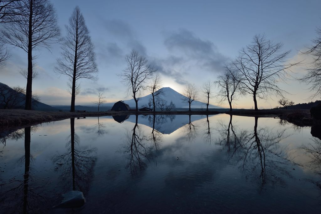 平日の富士山219