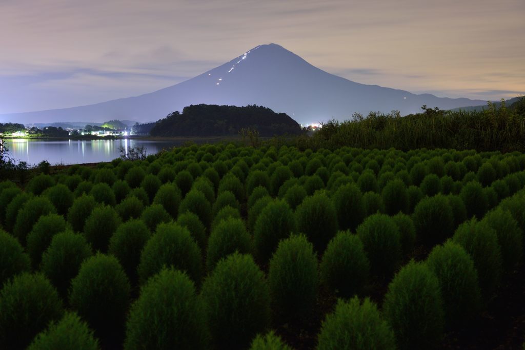 平日の富士山370