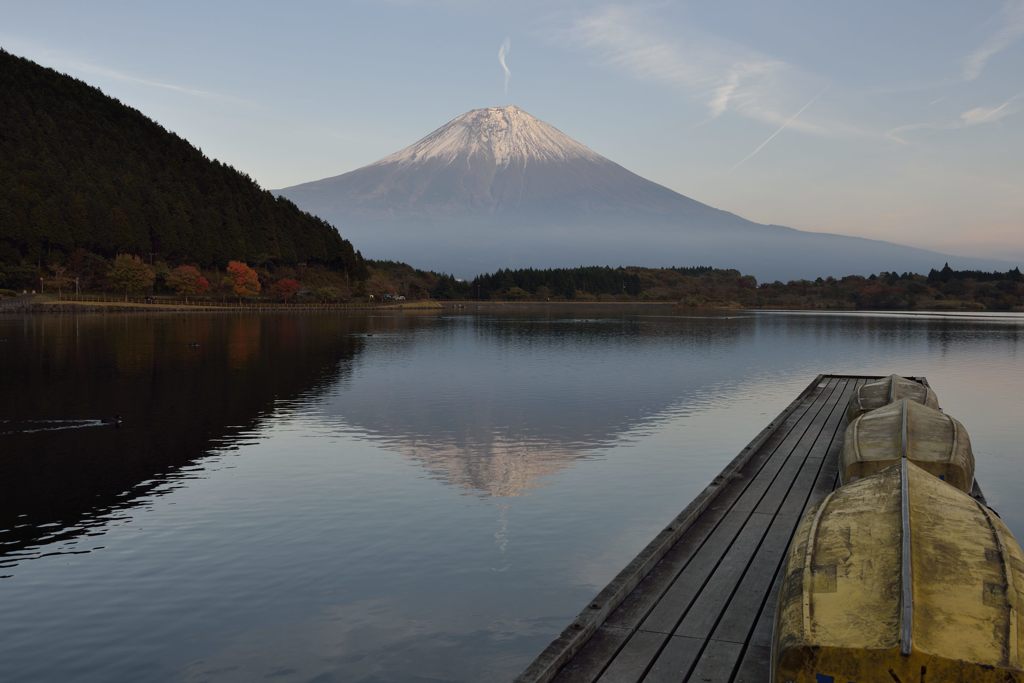 週末の富士山（新作493）