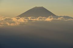 週末の富士山（新作482）