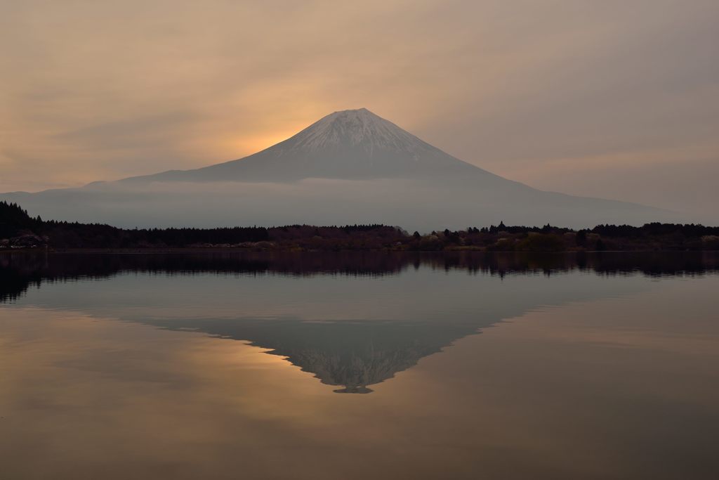 週末の富士山（新作592）