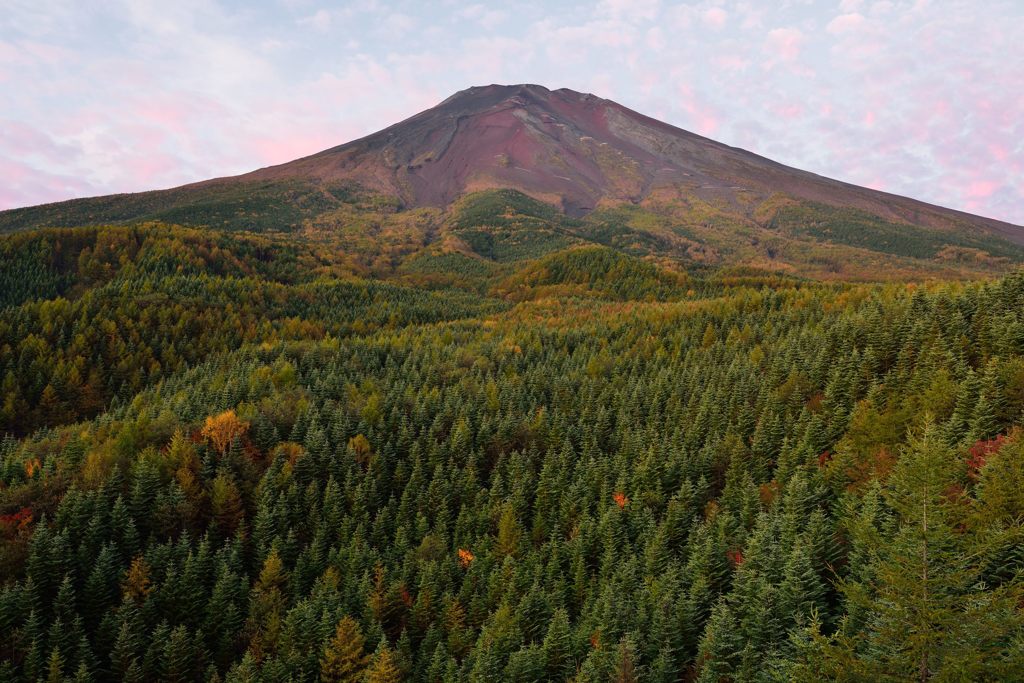 平日の富士山385