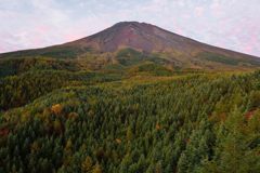 平日の富士山385