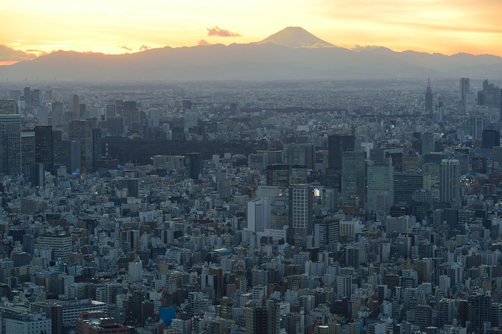 平日の富士山553