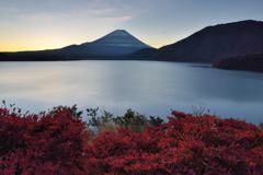 週末の富士山（新作672）