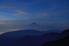 週末の富士山（新作985）