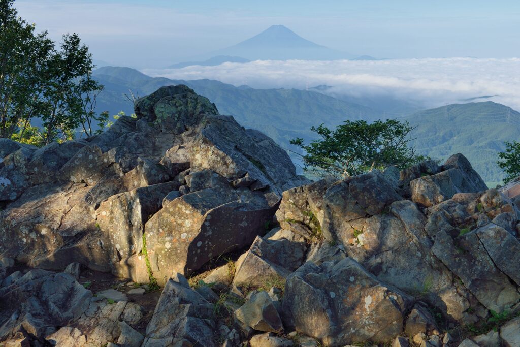 平日の富士山745