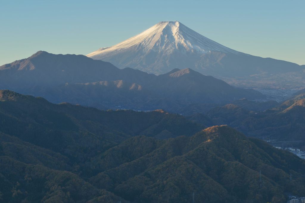 平日の富士山459