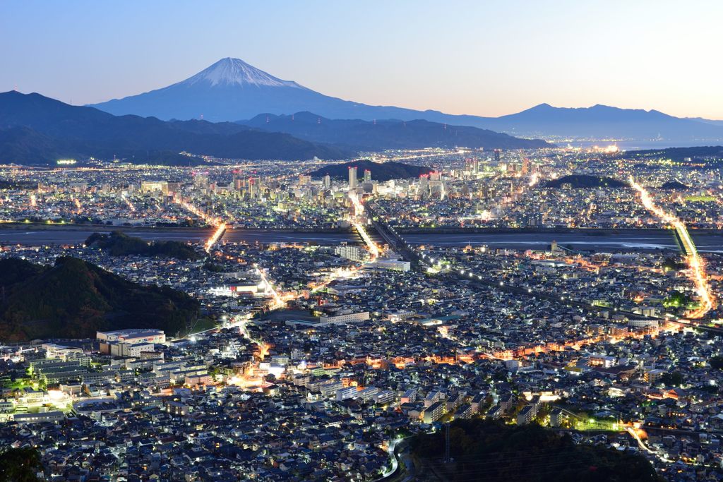 平日の富士山493