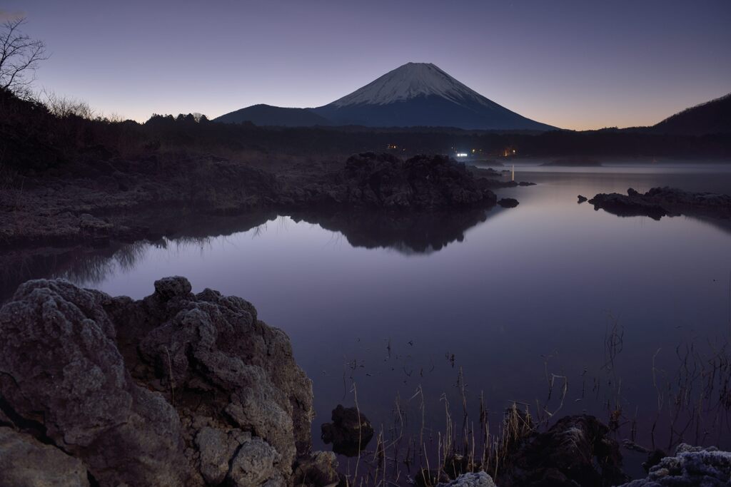 週末の富士山420