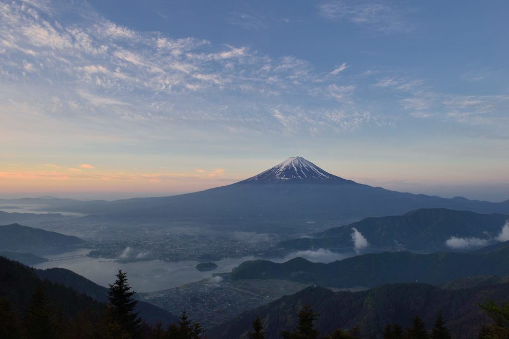 週末の富士山（新作219）