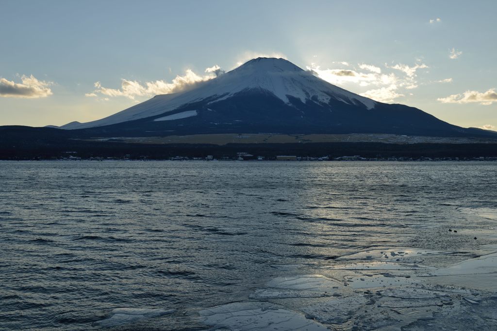 週末の富士山（新作758）