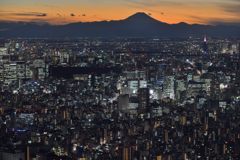 平日の富士山556