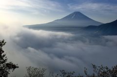 週末の富士山（新作213）
