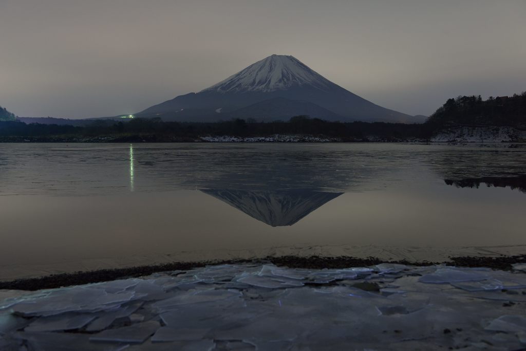 週末の富士山（新作543）