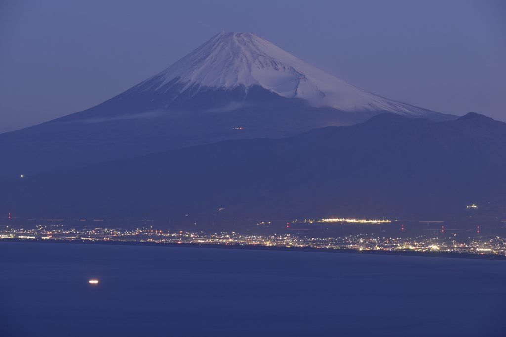 平日の富士山461